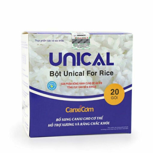 Canxi cơm Unical for Rice Nhật Bản – Đề án 818 Bộ Y Tế