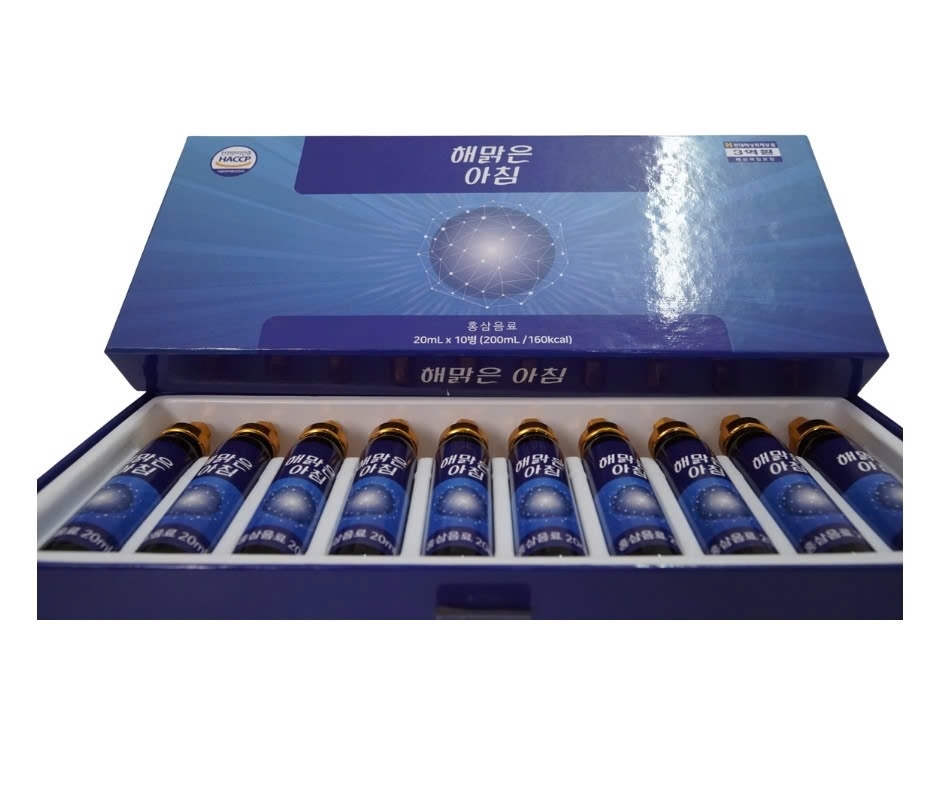 GOOD MORNING 10Chai ( NƯỚC HỒNG SÂM)