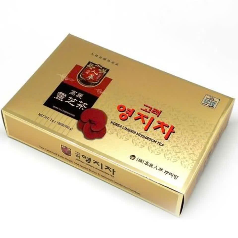 Trà nấm linh chi Hàn Quốc Korea Lingshi Mushroom Tea 