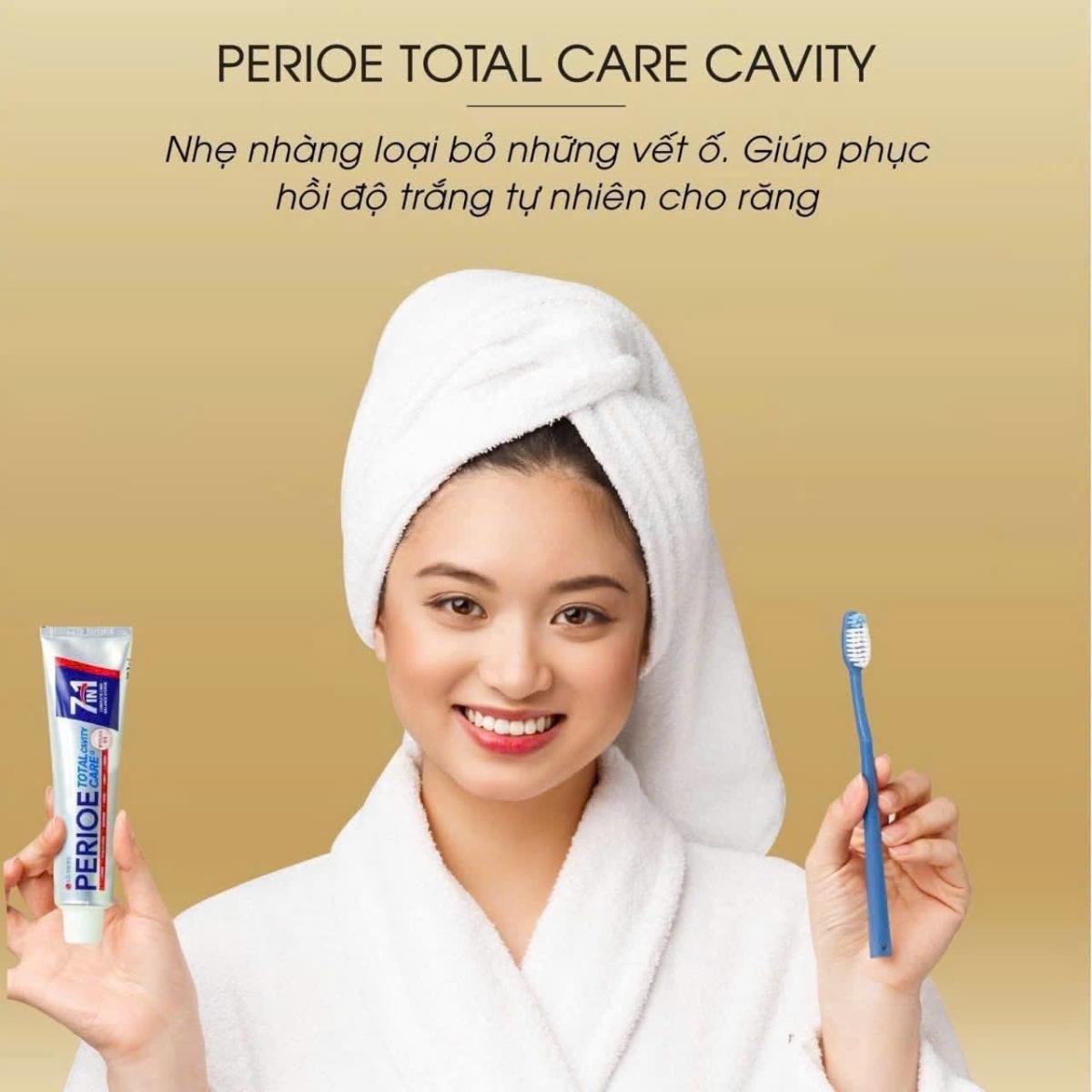 KEM ĐÁNH RĂNG 7IN1 BẢO VỆ RĂNG TOÀN DIỆN PERIOE TOTAL CARE CAVITY